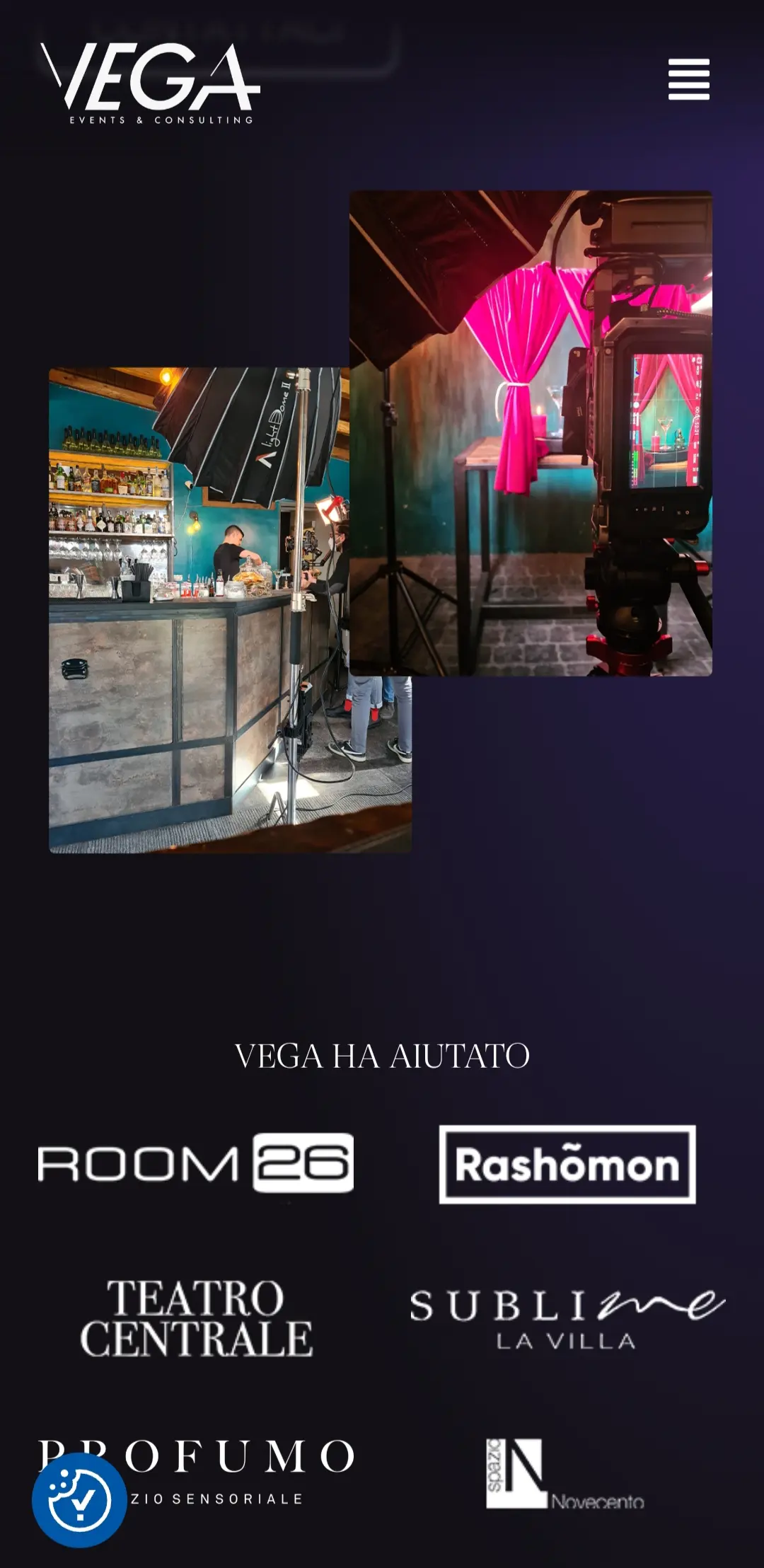 Vega Society - Realizzazione siti web professionali